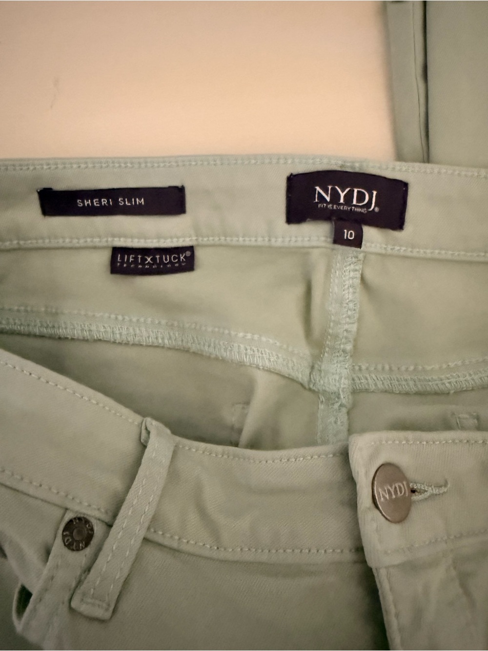 NYDJ Women's Slim Jeans in Pale Sage